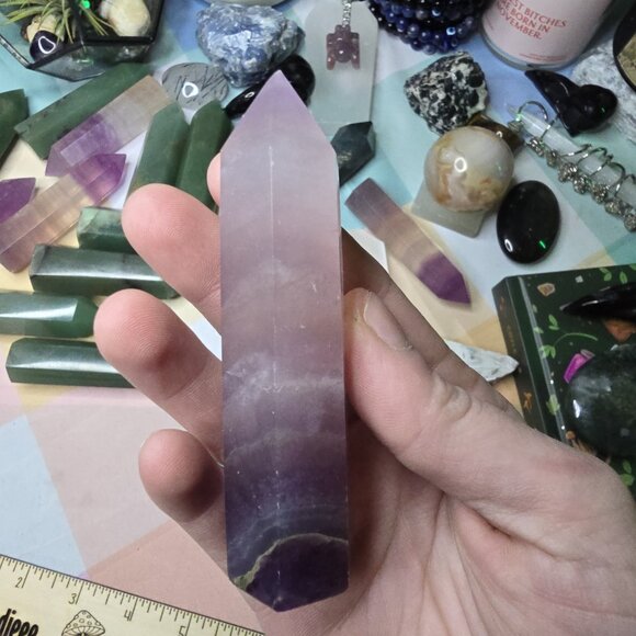 Fluorite Crystal Tower - Picture 2 of 5